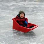 Ice skating