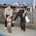 With Nonna and Granddad