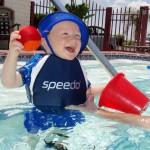 Playing in the pool