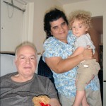 With Abuelo and Abuela