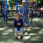 Swinging with Granddad