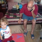 With Granddad