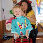 Evan's First Haircut