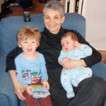 With Nonna and Evan