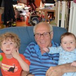 With Granddad and Evan