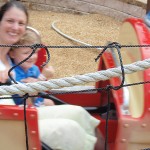 Roller coaster with Mom