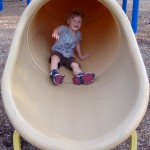 Evan at the park