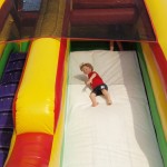 Bouncy slide