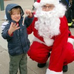 Evan and Santa