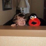 Evan and Elmo