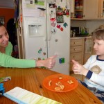 Evan and Auntie Maia