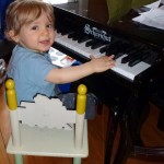 Junior piano player