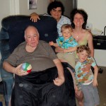 With Abuelo and Abuela