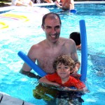 Swimming with Dad