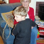 Evan and Grandma