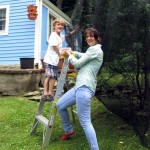 Harvesting With Mom