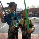 Sabers in the Rain