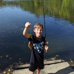 Fishing at Lake Marie